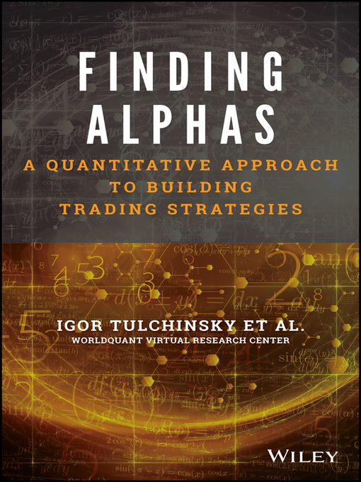 Title details for Finding Alphas by Igor Tulchinsky - Available